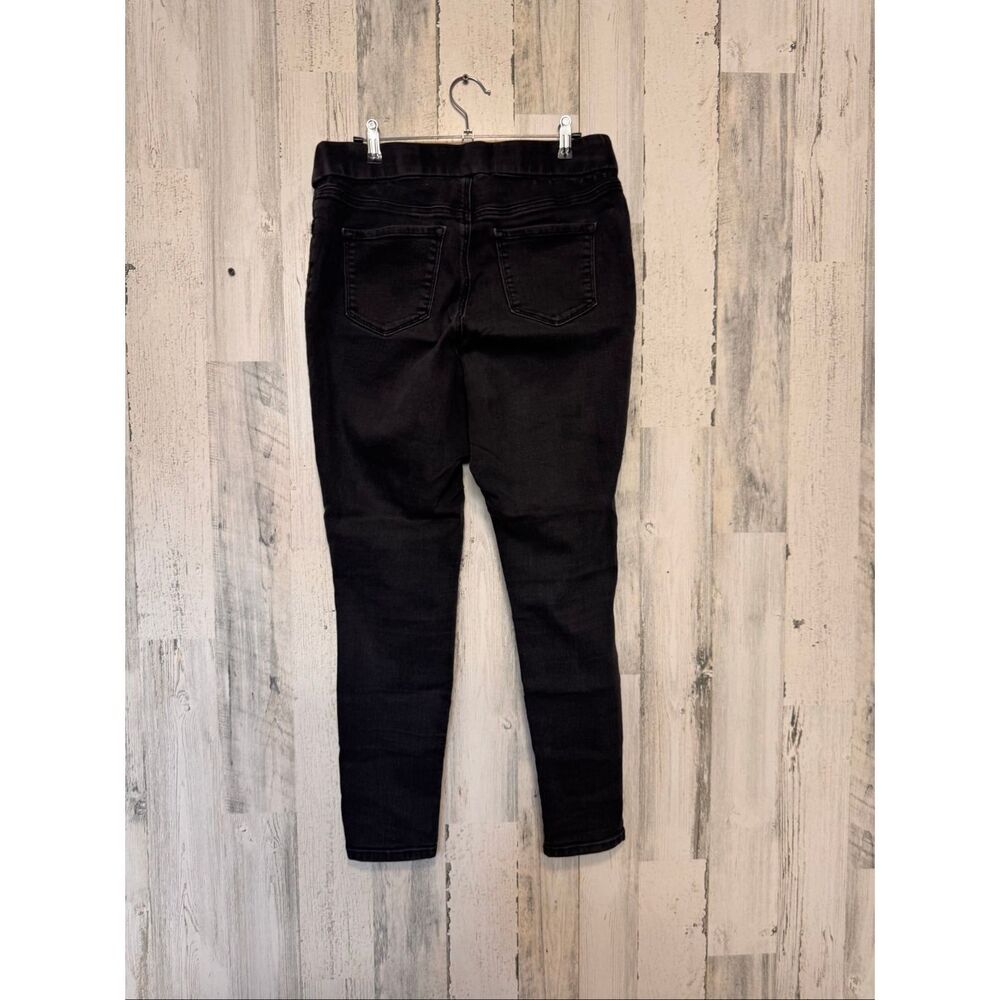 Nine West Black Pull On Jegging Jeans Womens Size 10 Average Classic Stretch Den - Picture 2 of 7